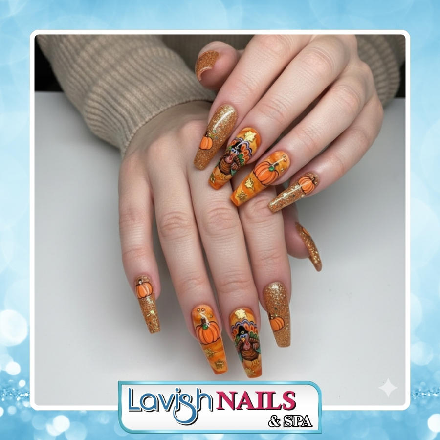 Nail design by Lavish Nails & Spa